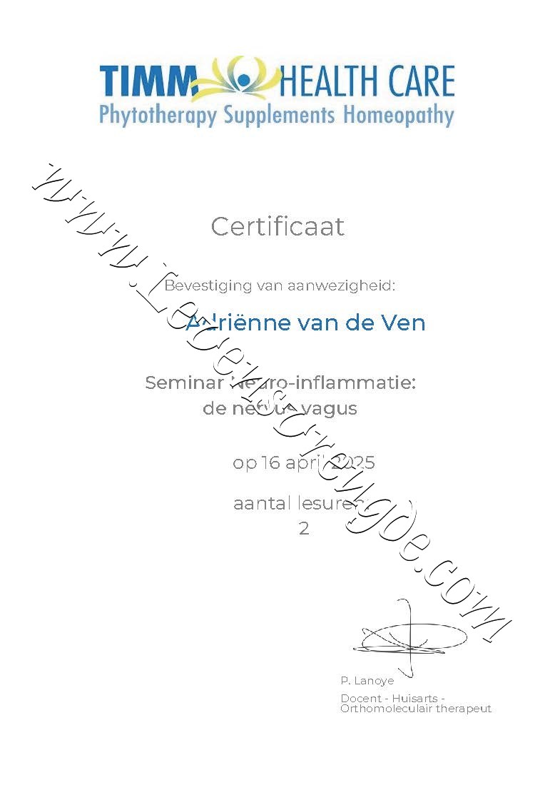 Neuro-inflammatie - De Nervus Vagus